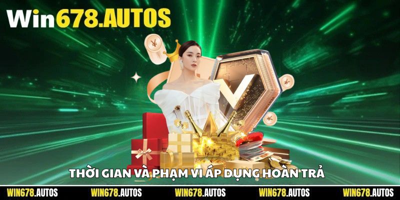 ⏰ Thời gian và phạm vi áp dụng hoàn trả